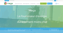 Desktop Screenshot of mega.be
