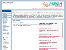 Tablet Screenshot of mega.bw