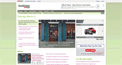 Desktop Screenshot of business.mega.mu